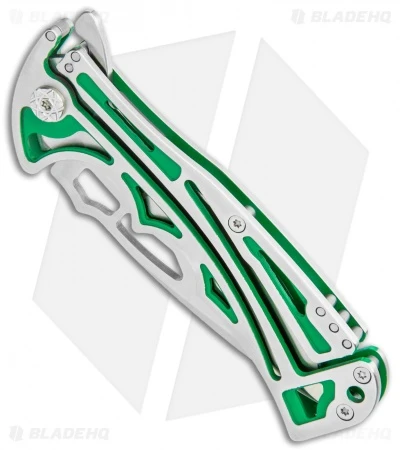 CRKT Nirk Tighe 2 Knife Green Stainless Steel (3.2" Satin) 5241 2 CRKT Nirk Tighe 2 Knife Green Stainless Steel (3.2" Satin) 5241 - Image 2