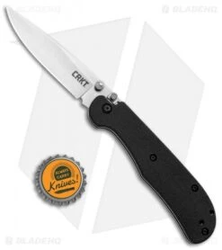 CRKT Offbeat II Lockback Knife Black GRN (3.2" Satin) 7760 7 CRKT Offbeat II Lockback Knife Black GRN (3.2" Satin) 7760 -CRKT Knives Store CRKT Offbeat II LB Black GRN Satin 7760 BHQ 92295 jr bottlecap