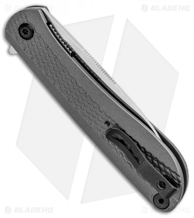 CRKT Onion Slacker Liner Lock Field Strip Knife Aluminum (3.32" Satin) K350KXP 3 CRKT Onion Slacker Liner Lock Field Strip Knife Aluminum (3.32" Satin) K350KXP - Image 3