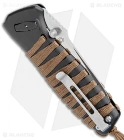 CRKT Parascale Deadbolt Lock Knife Cord Wrap (3.19" Satin) 6235 -CRKT Knives Store CRKT Parascale Deadbolt Lock Cord Wrap Satin BHQ 103631 jr side