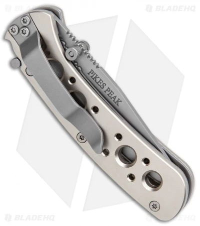 CRKT Pike's Peak Liner Lock Knife Alloy (2.3" Bead Blast) 6601N 3 CRKT Pike's Peak Liner Lock Knife Alloy (2.3" Bead Blast) 6601N - Image 3