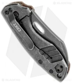 CRKT Pilar Frame Lock Knife Brown Linen Micarta BHQ Exclusive (2.4" Smokewash) 6 CRKT Pilar Frame Lock Knife Brown Linen Micarta BHQ Exclusive (2.4" Smokewash) -CRKT Knives Store CRKT Pilar FL Linen Micarta Smokewash BHQ 113629 jr side