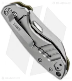 CRKT Pilar Frame Lock Knife OD Green G-10 (2.4" Satin D2) 5311D2D 7 CRKT Pilar Frame Lock Knife OD Green G-10 (2.4" Satin D2) 5311D2D -CRKT Knives Store CRKT Pilar FL OD Green G 10 Satin 5311D2D BHQ 93244 jr side