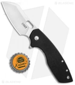 CRKT Pilar Large Frame Lock Flipper Knife Black G-10 (2.62" Satin) 5315G -CRKT Knives Store CRKT Pilar Large FL Black G 10 Satin 5315G BHQ 92280 jr bottlecap