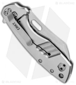 CRKT Pilar Large Frame Lock Flipper Knife Stainless Steel (2.62" Satin) 5315 -CRKT Knives Store CRKT Pilar Large FL SS Satin 5315 BHQ 92276 jr side