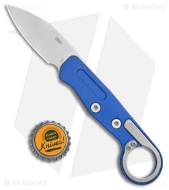 CRKT Provoke EDC Kinematic Morphing Karambit Blue Aluminum (2.56" SW) -CRKT Knives Store CRKT Provoke EDC Kinematic Morphing Karambit Blue Aluminum SW BHQ 178651 jr bottlecap