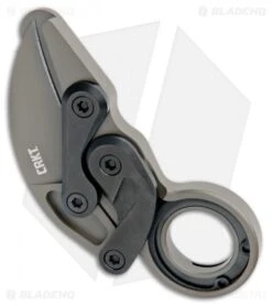 CRKT Provoke "Earth" Kinematic Morphing Karambit Folding Knife (2.4" Brown) -CRKT Knives Store CRKT Provoke Earth Kinematic Morphing Karambit Brown 4040E BHQ 102503 jr side