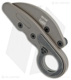 CRKT Provoke "Earth" Kinematic Morphing Karambit Folding Knife (2.4" Brown) -CRKT Knives Store CRKT Provoke Earth Kinematic Morphing Karambit Brown 4040E BHQ 102503 jr spine