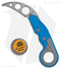 CRKT Provoke Trainer Kinematic Morphing Karambit Blue (2.48" SW) -CRKT Knives Store CRKT Provoke Trainer Kinematic Morphing Karambit Blue SW BHQ 178652 jr bottlecap