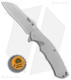 CRKT Rasp Frame Lock Flipper Knife Stainless Steel (3.67" Stonewash) 2081 7 CRKT Rasp Frame Lock Flipper Knife Stainless Steel (3.67" Stonewash) 2081 -CRKT Knives Store CRKT Rasp Stainless steel sw BHQ 76686 er bottlecap
