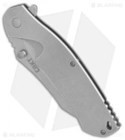 CRKT Rasp Frame Lock Flipper Knife Stainless Steel (3.67" Stonewash) 2081 6 CRKT Rasp Frame Lock Flipper Knife Stainless Steel (3.67" Stonewash) 2081 -CRKT Knives Store CRKT Rasp Stainless steel sw BHQ 76686 er spine