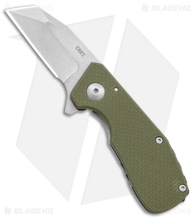 CRKT Razelcliffe Frame Lock Knife OD Green G-10 (2.4" Satin) 1 CRKT Razelcliffe Frame Lock Knife OD Green G-10 (2.4" Satin)