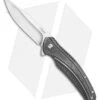 CRKT Ripple Liner Lock Knife Black Aluminum (3.125" Satin) K415KXP