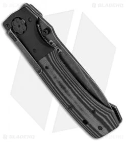 CRKT Ruger Knives All-Cylinders +P Liner Lock Knife G-10 (5" Black SW) R2003K -CRKT Knives Store CRKT Ruger All Cylinders P LL G 10 Black SW R2003K BHQ 52576 jr side