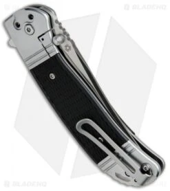 CRKT Ruger Knives Hollow-Point Frame Lock Knife (3.125" Satin) R2302 -CRKT Knives Store CRKT Ruger Hollow Point R2302 BHQ 52578 jr side 2