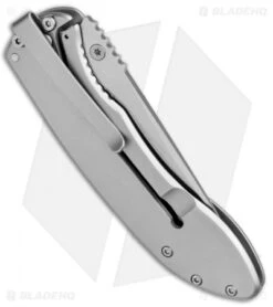 CRKT Ruger Knives Trajectory Frame Lock Knife (3.25" Satin) R2802 -CRKT Knives Store CRKT Ruger Trajectory FL Satin R2802 BHQ 76852 jr side