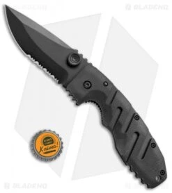 CRKT Ryan Seven Liner Lock Knife Black (3.375" Black Serr) 6813K 7 CRKT Ryan Seven Liner Lock Knife Black (3.375" Black Serr) 6813K -CRKT Knives Store CRKT Ryan Seven LL Black Black Serr 6813K BHQ 75698 jr bottlecap