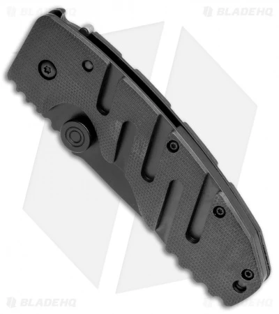 CRKT Ryan Seven Liner Lock Knife Black (3.375" Black Serr) 6813K 2 CRKT Ryan Seven Liner Lock Knife Black (3.375" Black Serr) 6813K - Image 2