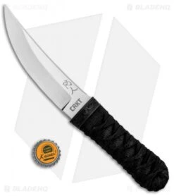 CRKT Sakimori Knife Fixed Blade (5.76" Satin) 2913N -CRKT Knives Store CRKT Sakimori Blade Satin 2913N BHQ 15350 jr bottlecap