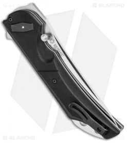 CRKT Seismic Deadbolt Lock Knife Black G-10 (3.9" Satin) 5401 7 CRKT Seismic Deadbolt Lock Knife Black G-10 (3.9" Satin) 5401 -CRKT Knives Store CRKT Seismic Deadbolt Lock Black G 10 Satin 5401 BHQ 92270 jr side