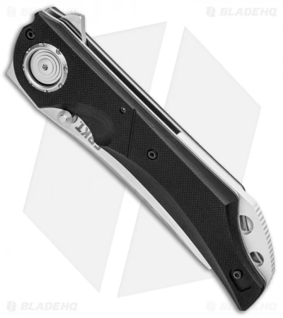 CRKT Seismic Deadbolt Lock Knife Black G-10 (3.9" Satin) 5401 2 CRKT Seismic Deadbolt Lock Knife Black G-10 (3.9" Satin) 5401 - Image 2