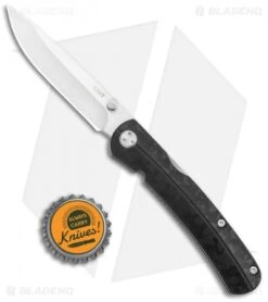 CRKT Steigerwalt Kith Front Lock Knife Black GRN (3" Satin) 6433 -CRKT Knives Store CRKT Steigerwalt Kith Front Lock Black GRN Satin 6433 BHQ 126214 jr bottlecap