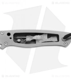 CRKT TSR Terzuola Survival Rescue Fixed Blade Knife Black GFN (4.3" Satin ) 2061 -CRKT Knives Store CRKT T SR Terzuola survival rescue black GFN satin 2061 BHQ 51818 er open