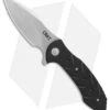 CRKT Ochs Terrestrial Liner Lock Knife Black G-10 (3.3" Satin) 5370
