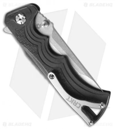 CRKT Tighe BT Fighter Plunge Lock Knife Black GFN (3.6" Stonewash) 5225 2 CRKT Tighe BT Fighter Plunge Lock Knife Black GFN (3.6" Stonewash) 5225 - Image 2