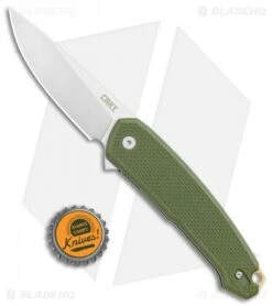 CRKT Vox Tueto Spring Assisted Flipper Knife OD Green G-10 (3.3" Satin) 5325 7 CRKT Vox Tueto Spring Assisted Flipper Knife OD Green G-10 (3.3" Satin) 5325 -CRKT Knives Store CRKT Tueto SA Filpper OD Green G 10 Satin 5325 BHQ 119344 jr bottlecap