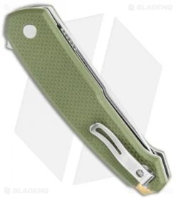 CRKT Vox Tueto Spring Assisted Flipper Knife OD Green G-10 (3.3" Satin) 5325 6 CRKT Vox Tueto Spring Assisted Flipper Knife OD Green G-10 (3.3" Satin) 5325 -CRKT Knives Store CRKT Tueto SA Filpper OD Green G 10 Satin 5325 BHQ 119344 jr side
