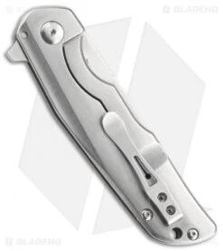 CRKT Liong Mah Remedy Frame Lock Flipper Knife (3.5" Satin) 3720 -CRKT Knives Store CRKT remedy 3720 BHQ 51837 er side