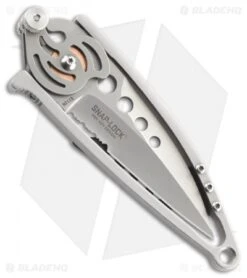 CRKT Van Hoy Snap Lock Folding Knife (2.5" Bead Blast Serr) 5112N -CRKT Knives Store CRKT snap lock serrated 5112N BHQ 51825 er side