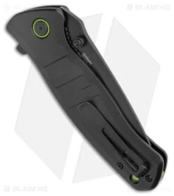 CRKT Schwarz Dextro Liner Lock Knife Black G10 (3.18" Black) -CRKT Knives Store CRKt Schwarz Dextro LL Black Black BHQ 178674 jr side