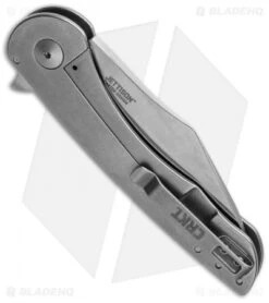 CRKT Jettison Frame Lock Flipper Knife (3.25" Stonewash) 6130 7 CRKT Jettison Frame Lock Flipper Knife (3.25" Stonewash) 6130 -CRKT Knives Store ckrt jettison 6130 cm side