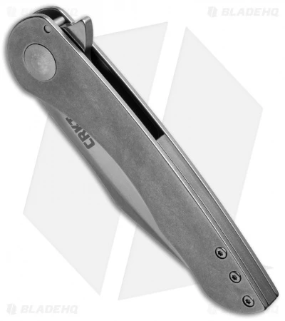 CRKT Jettison Frame Lock Flipper Knife (3.25" Stonewash) 6130 2 CRKT Jettison Frame Lock Flipper Knife (3.25" Stonewash) 6130 - Image 2
