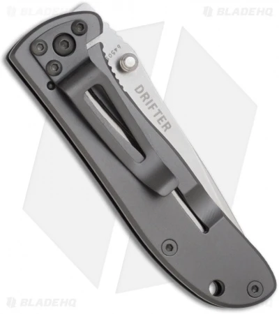 CRKT Drifter Frame Lock Knife Stainless Steel (2.875" Satin) 6450S 2 CRKT Drifter Frame Lock Knife Stainless Steel (2.875" Satin) 6450S - Image 2