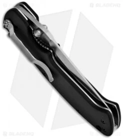 CRKT Crawford Kasper Liner Lock Knife (3.75" Satin Serr) 6783SZ 5 CRKT Crawford Kasper Liner Lock Knife (3.75" Satin Serr) 6783SZ -CRKT Knives Store crkt 6783sz black folder serr crawford kasper side