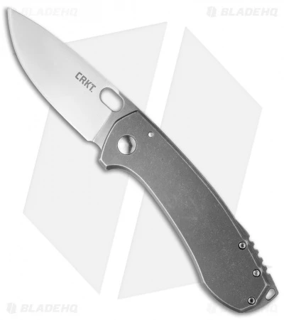 CRKT Vox Amicus Frame Lock Knife SS (3.375" Stonewash) 5445 1 CRKT Vox Amicus Frame Lock Knife SS (3.375" Stonewash) 5445