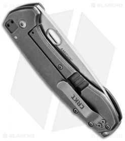 CRKT Vox Amicus Frame Lock Knife SS (3.375" Stonewash) 5445 5 CRKT Vox Amicus Frame Lock Knife SS (3.375" Stonewash) 5445 -CRKT Knives Store crkt amicus 5445 side cm
