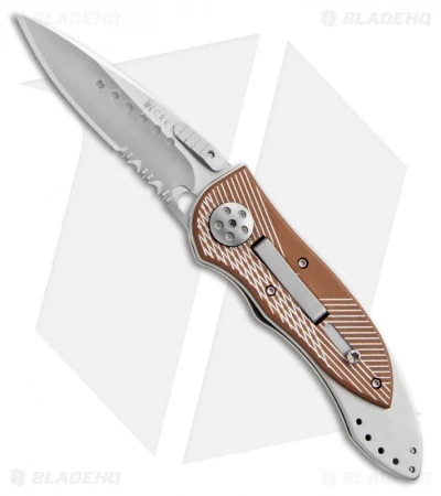 CRKT Elishewitz E-Lock 7333 Automatic Conversion (2.75" Satin Serr) 1 CRKT Elishewitz E-Lock 7333 Automatic Conversion (2.75" Satin Serr)
