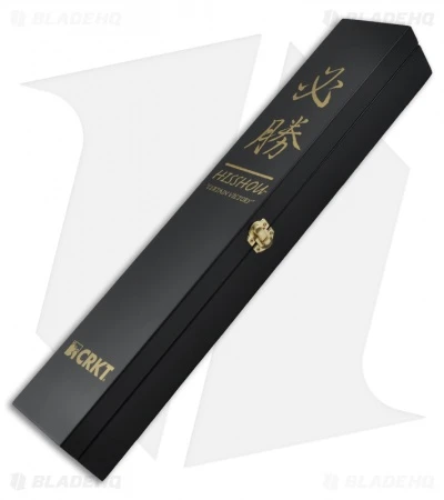CRKT Hisshou Fixed Tanto Blade Combat Knife (13" Satin Plain) 2910N 3 CRKT Hisshou Fixed Tanto Blade Combat Knife (13" Satin Plain) 2910N - Image 3