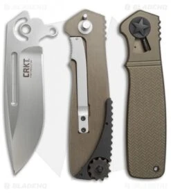 CRKT Homefront Field Strip Knife (3.5" Satin) K270GKP -CRKT Knives Store crkt homefront k270gkp cm apart