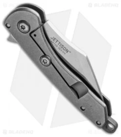 CRKT Jettison Compact Frame Lock Flipper Knife Titanium (2" Stonewash) 6120 7 CRKT Jettison Compact Frame Lock Flipper Knife Titanium (2" Stonewash) 6120 -CRKT Knives Store crkt jettison 6120 side cm 2