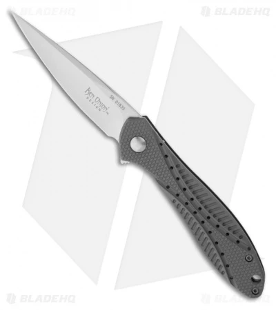 CRKT Ken Onion Eros Titanium Frame Lock Knife (3" Satin) K455TXP 1 CRKT Ken Onion Eros Titanium Frame Lock Knife (3" Satin) K455TXP