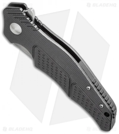 CRKT Ken Onion Outrage Liner Lock Knife Gray Aluminum (3.25" Satin) K320GXP 3 CRKT Ken Onion Outrage Liner Lock Knife Gray Aluminum (3.25" Satin) K320GXP - Image 3