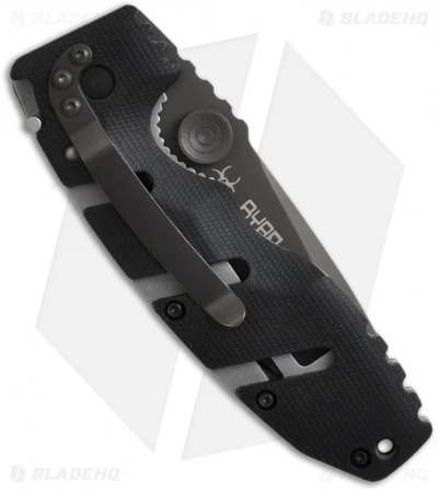 CRKT Ryan Seven Liner Lock Knife (3.375" Black Serr) 6813Z 2 CRKT Ryan Seven Liner Lock Knife (3.375" Black Serr) 6813Z - Image 2