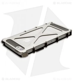 CRKT INoxCase Stainless Steel IPhone 5 Case 180° Cover INOX5S 5 CRKT INoxCase Stainless Steel IPhone 5 Case 180° Cover INOX5S -CRKT Knives Store inox inoxcase iphone5 stainless steel satin 180 inox5s back