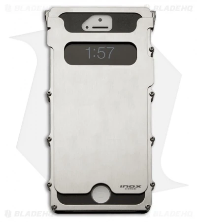 CRKT INoxCase Stainless Steel IPhone 5 Case 180° Cover INOX5S 1 CRKT INoxCase Stainless Steel IPhone 5 Case 180° Cover INOX5S