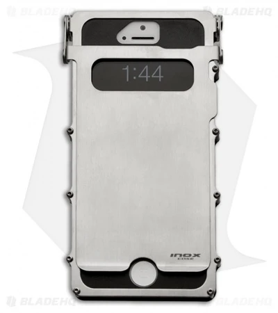 CRKT INoxCase Stainless Steel IPhone 5 Case 360° Cover INOX5SX 1 CRKT INoxCase Stainless Steel IPhone 5 Case 360° Cover INOX5SX